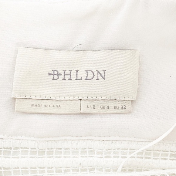 COPY - BHLDN Alessa Lace Midi Dress White - Picture 2 of 6